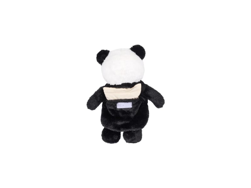  Bouillotte peluche micro-ondable panda 34cm noir &amp; blanc  - Conforama C