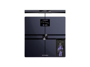 Pèse personne connecté withings bodyfit noir