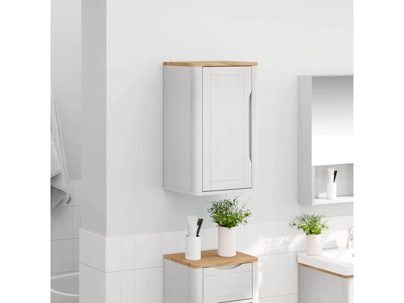  Armoire murale de salle de bain, cabinet de salle de bain floro blanc 35 x 30 x 60 cm cf65198  - Conforama D