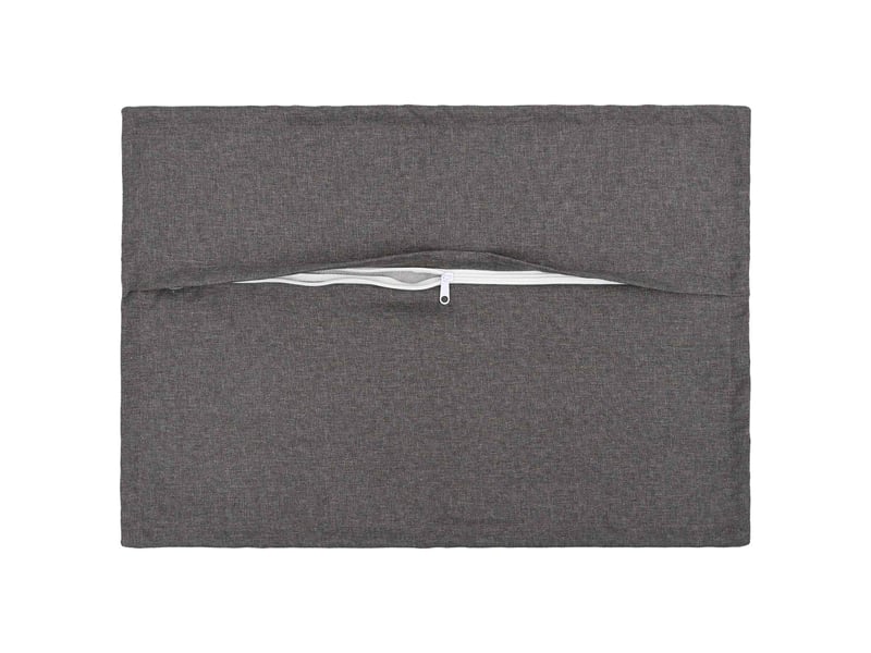 Lot de 6 housses de coussin houten gris clair 30 x 50 cm cf49974 - Conforama C