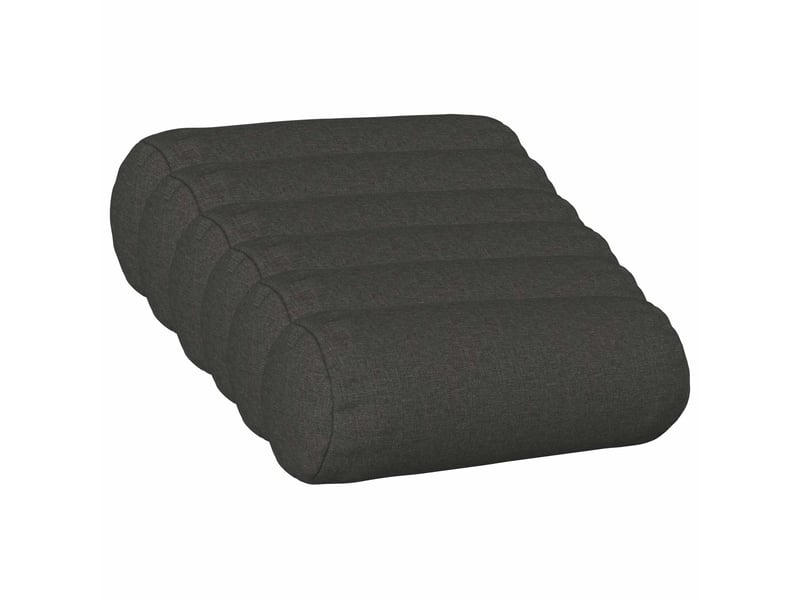 Lot de 6 housses de coussin heerlen gris foncé ø 15 x 40 cm tissu cf49643 - Conforama B