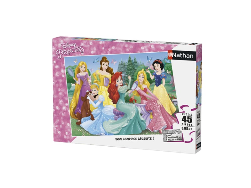  Nathan puzzle 45 p rencontre avec les princesses disney 4005556865376 - Conforama B
