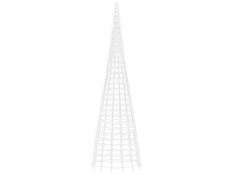  Sapin de noël - arbre de noël à led 3000 led blanc 800 cm  - Conforama D