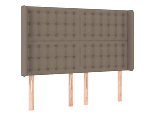 Tete de lit A poser largeur 147 cm   taupe