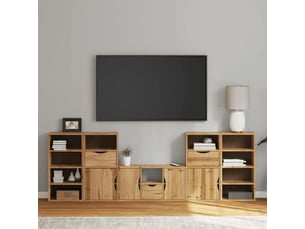 Meuble tv coloris marron 79 cm <strong></strong>  <strong></strong>