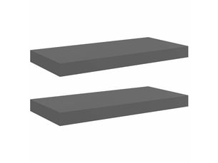 Etagère 50 cm coloris gris  