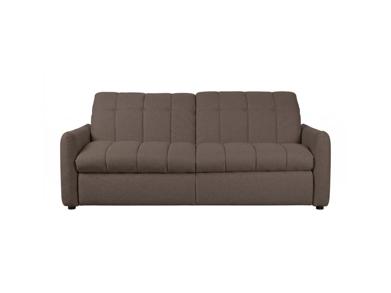  Canapé roma 2 places convertible avec relax électrique en tissu - marron ROMA - Conforama A