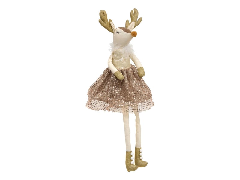  Biche de noël jupe en tulle h. 46 cm JOURDAIN - Conforama A
