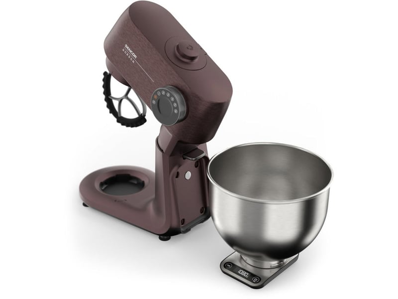  Robot multifonction sur socle 1500 w stm 7632wp 5,5 l bordeaux et violet 41024950 - Conforama C