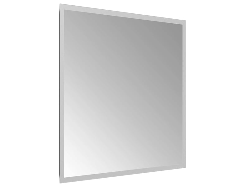  Miroir de salle de bain, miroir de toilette led transparent 50 x 50 cm verre trempé cf62584  - Conforama D