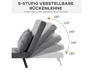 Fauteuil relax manuel  <strong></strong> Velours gris