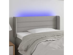 Tete de lit A poser largeur 83 cm <strong></strong> <strong></strong> argenté
