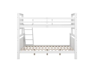 Lit superposé 90x200 cm <strong>HNCBB</strong>  <strong></strong> coloris blanc