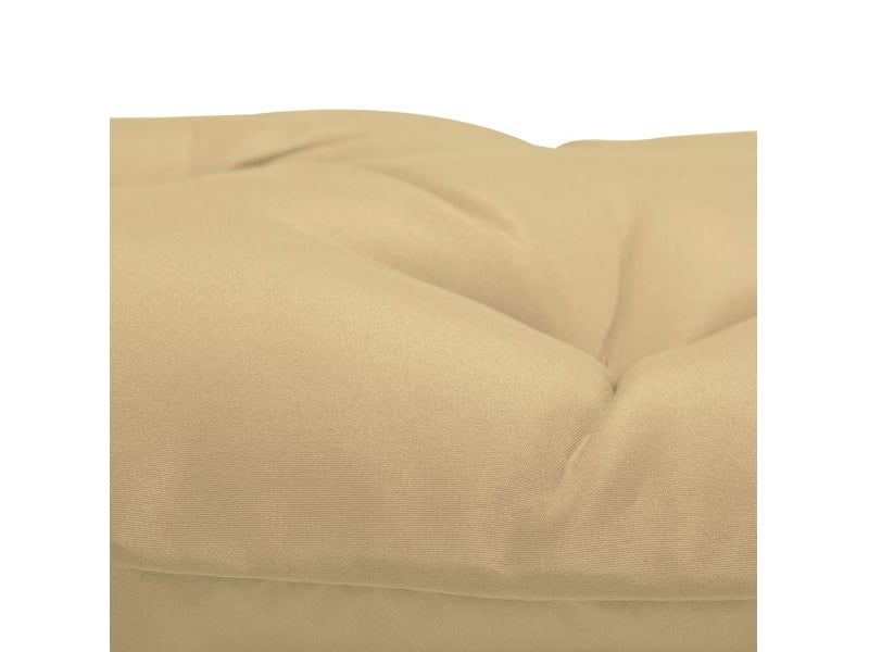 Lot de 2 coussins de chaise 98x50x8 cm avec liens de fixation kaki  - Conforama D