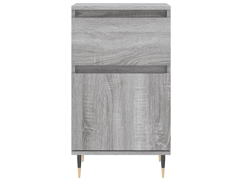  Buffet - bahut - meuble de rangement sonoma gris 40x35x70 cm bois d'ingénierie  - Conforama C