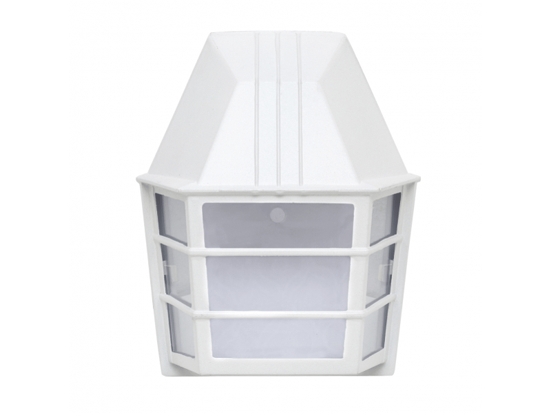  Applique extérieure classique fabrilamp lavanda blanc, 1 x e27, ip23, 23,5 x 19,5 x 11 cm 125161001 - Conforama A