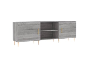 Meuble tv coloris gris 150 cm <strong></strong>  <strong></strong>