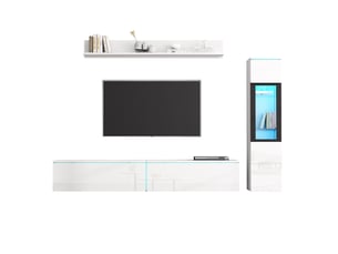 Meuble tv coloris blanc <strong></strong> <strong></strong>