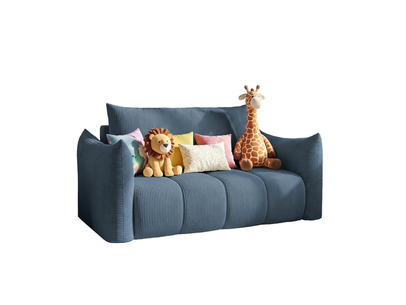  Canapé américain flo, avec fonction couchage, pour enfants, poso, bleu marine (05)  - Conforama A