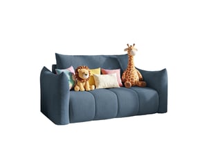 Canapé américain flo, avec fonction couchage, pour enfants, poso, bleu marine (05)