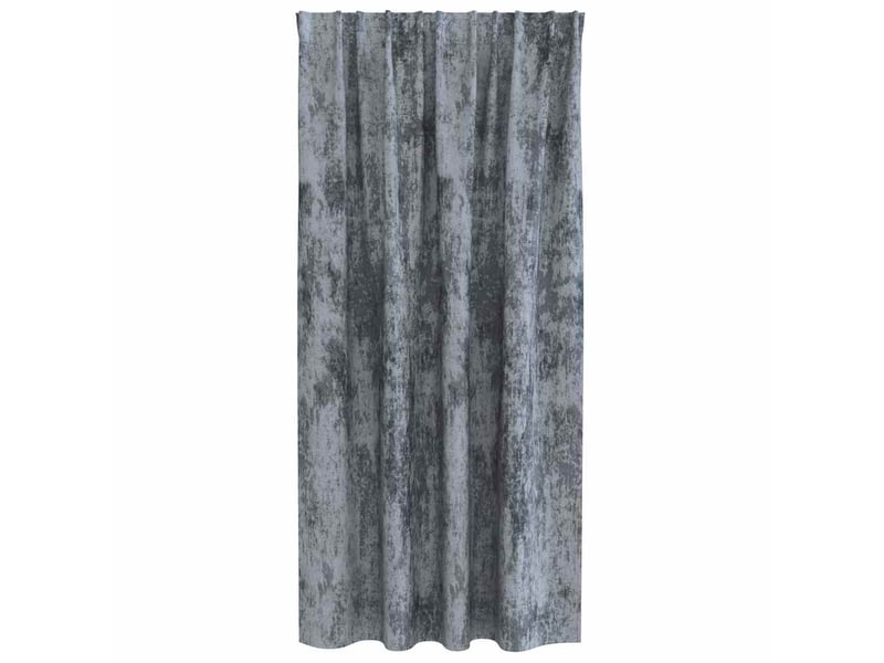 Lot de 2 rideaux en velours, rideaux de fenêtre gris argenté 175 x 140 cm velours cf44217 - Conforama D