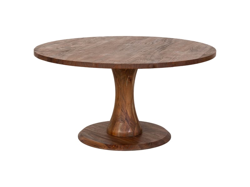  Table de salle à manger en bois marron 150x150x77 cm (hauteur)  - Conforama A