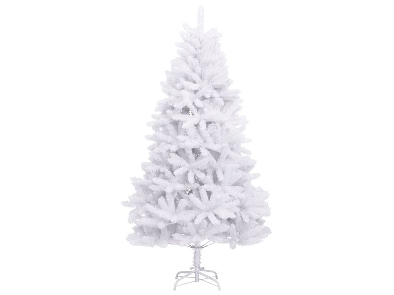  Sapin de noël - arbre de noël artificiel à charnières avec support blanc 270 cm  - Conforama A