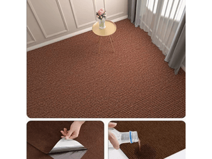 Nicola tapis de cuisinechambre 40 cm x 2 m, absorbant l'eau, auto-adhésif, décoration intérieure, tapis de salle de bain, tapis uni pour salon