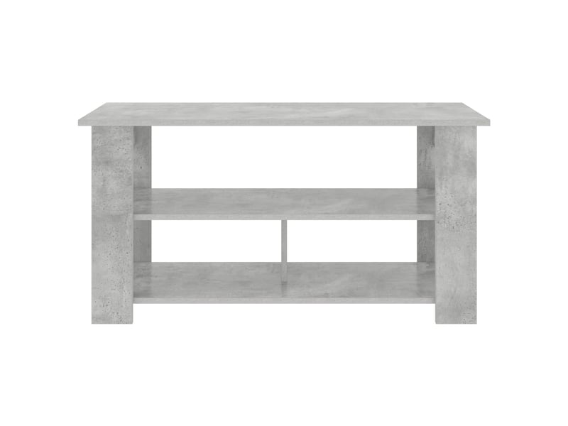  Meuble tv - support de télévision gris béton 100 x 40 x 50 cm  - Conforama E