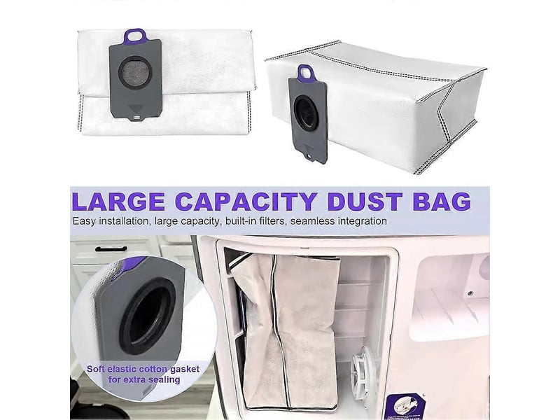  32pcs replacement kits for narwal freo z ultra vacuum cleaner accessories roller side brush hepa filter mop pad dust bag  - Conforama E
