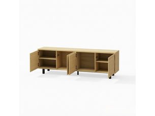 Meuble tv coloris naturel 35 cm <strong>ATELIER CONFORTIEL</strong>  <strong></strong>