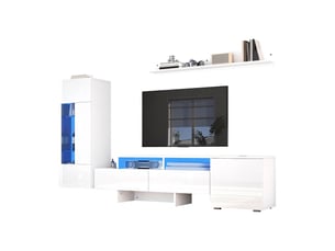 Meuble tv coloris blanc 170 cm <strong></strong>  <strong></strong>