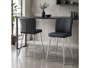 tabouret de bar <strong>HAUSS SPOLE</strong> - bicolore hauteur d'assise 61 cm vendu Par paire