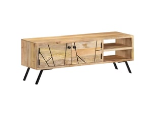 Meuble tv coloris beige 110 cm <strong></strong>  <strong></strong>