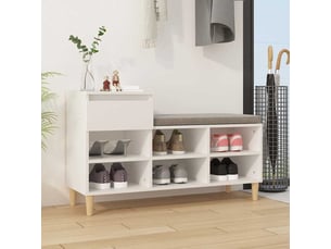 Meuble à chaussures 3 paire(s)  <strong></strong>  <strong></strong> coloris blanc