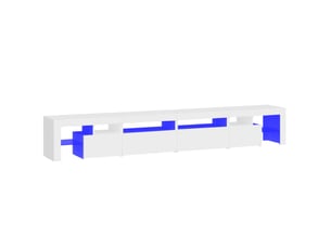 Meuble tv coloris blanc 260 cm <strong></strong>  <strong></strong>