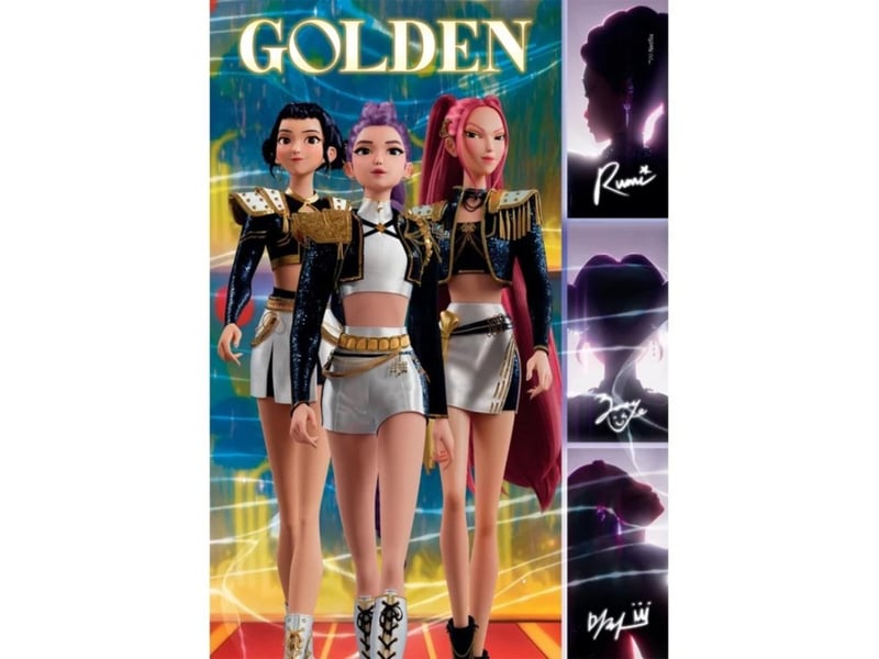  Puzzle clementoni 21761 kpop demon hunters - 180 pièces 8005125217618 - Conforama B