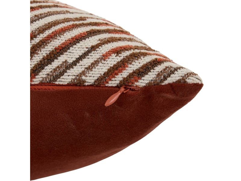  Coussin mosai carré 40x40cm terracotta MOSAI - Conforama C