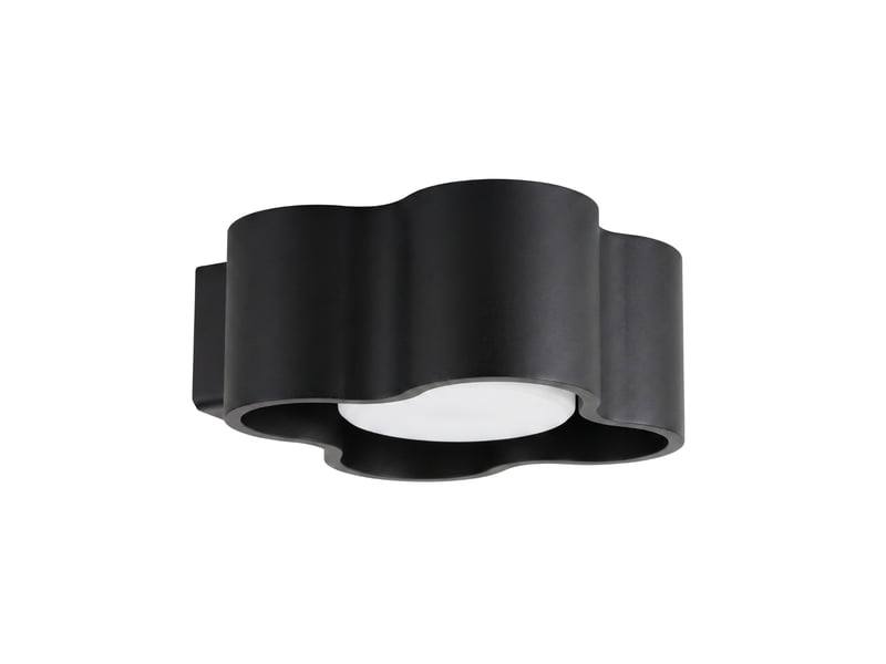  Applique ovio noire gx53 aluminium moderne 6x12x14.5cm SL.3339 - Conforama A