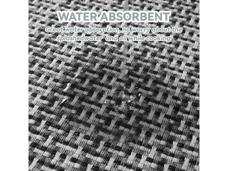  1 pièce (gris, 50*80cm) tapis en caoutchouc antidérapant pour évier de cuisine, tapis absorbant lavable en machine  - Conforama D