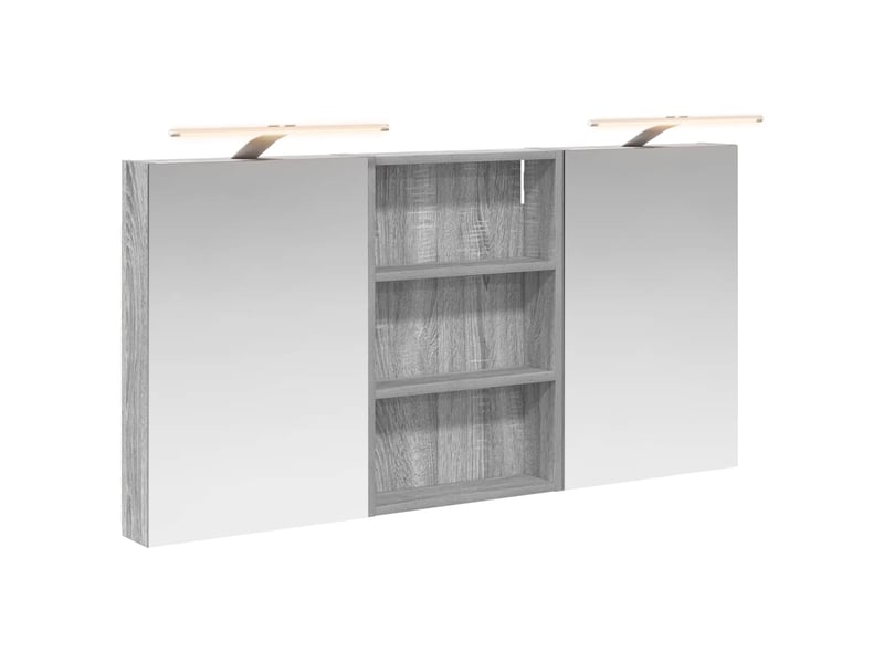  Ensemble de meubles de salle de bain 3 pcs 120x10.5x60.5 cm shl3893  - Conforama A