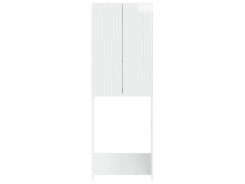 Armoire de toilette arnhem blanc brillant 66x25.5x190 cm - Conforama E
