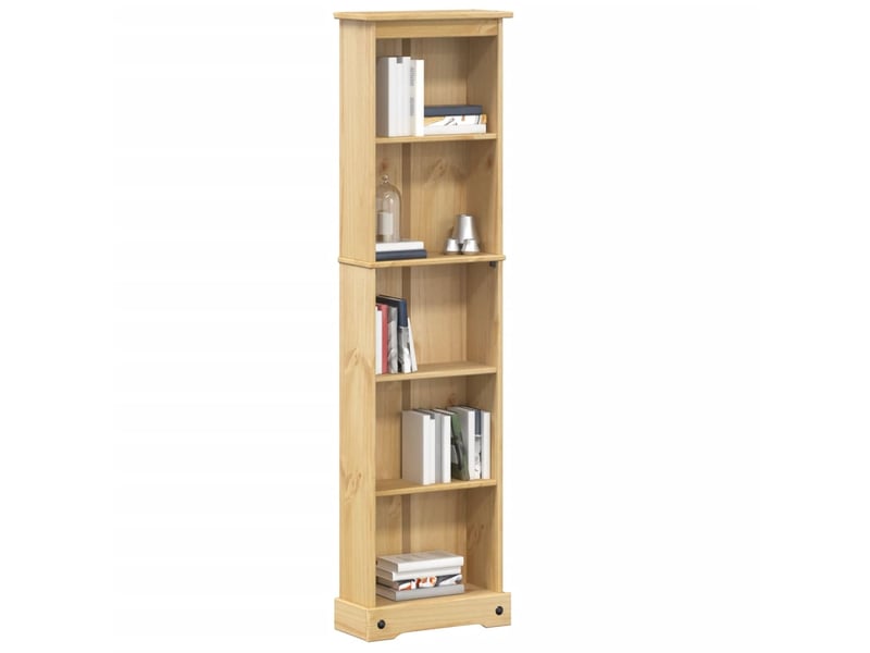  Bibliothèque, meuble pour bureau corona 46x20x170 cm bois de pin massif  - Conforama A