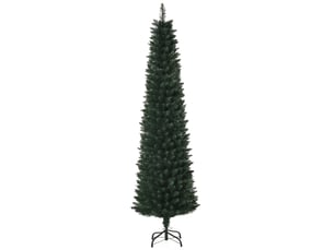 Sapin de noël 180 cm, très réaliste, 380 branches, ignifugé, base stable, vert