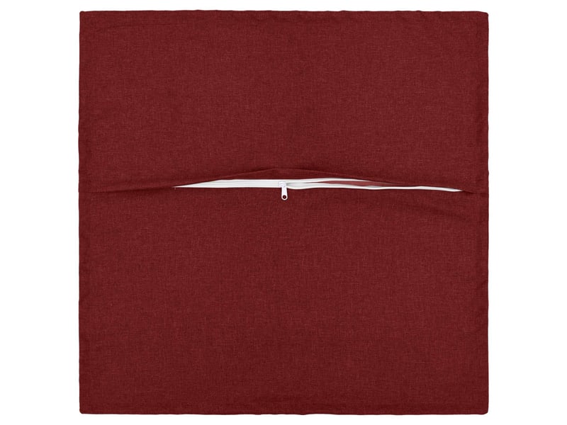  Lot de 2 coussins avec oreiller, coussins décoratifs houten bordeaux lin synthétique cf51149  - Conforama C