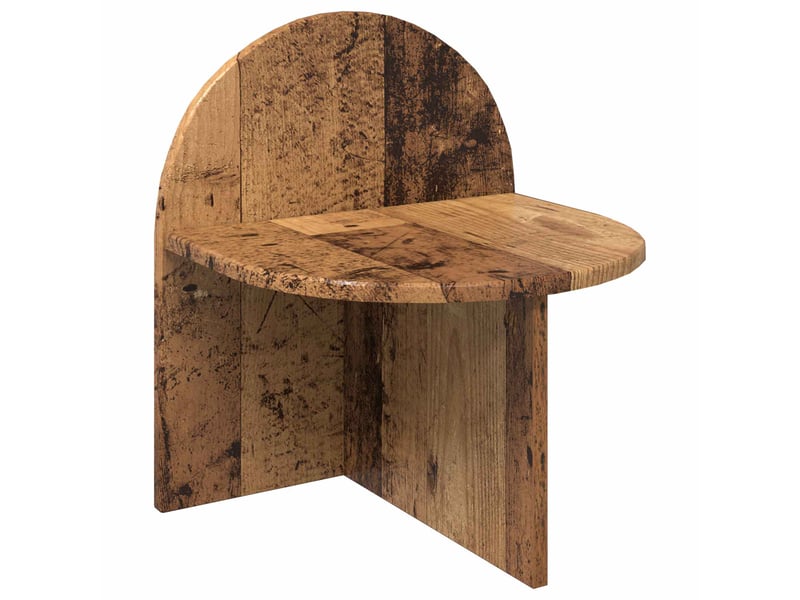  Table de chevet - cabinet de chevet - table de nuit 2 pc bois ancien 40 x 35,5 x 45,5 cm  - Conforama D