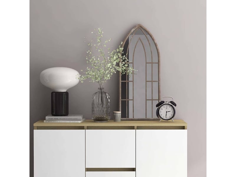  Miroir, miroir décoratif sable 70x30 cm fer pour utilisation à l'intérieur cf62916  - Conforama B