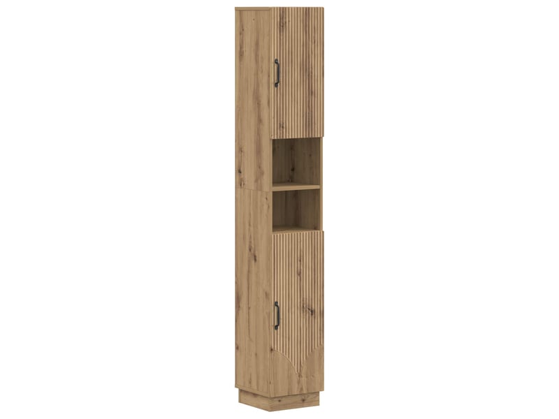Colonne de salle de bain avec étagère ouverte hoorn shl4070 - Conforama A