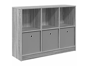 Buffet - bahut - meuble de rangement gris sonoma 102 x 32 x 73,5 cm