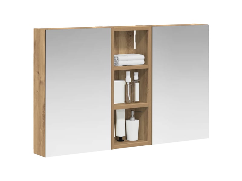  Ensemble de meubles de salle de bain 3 pcs 80x10.5x50 cm shl8005  - Conforama C